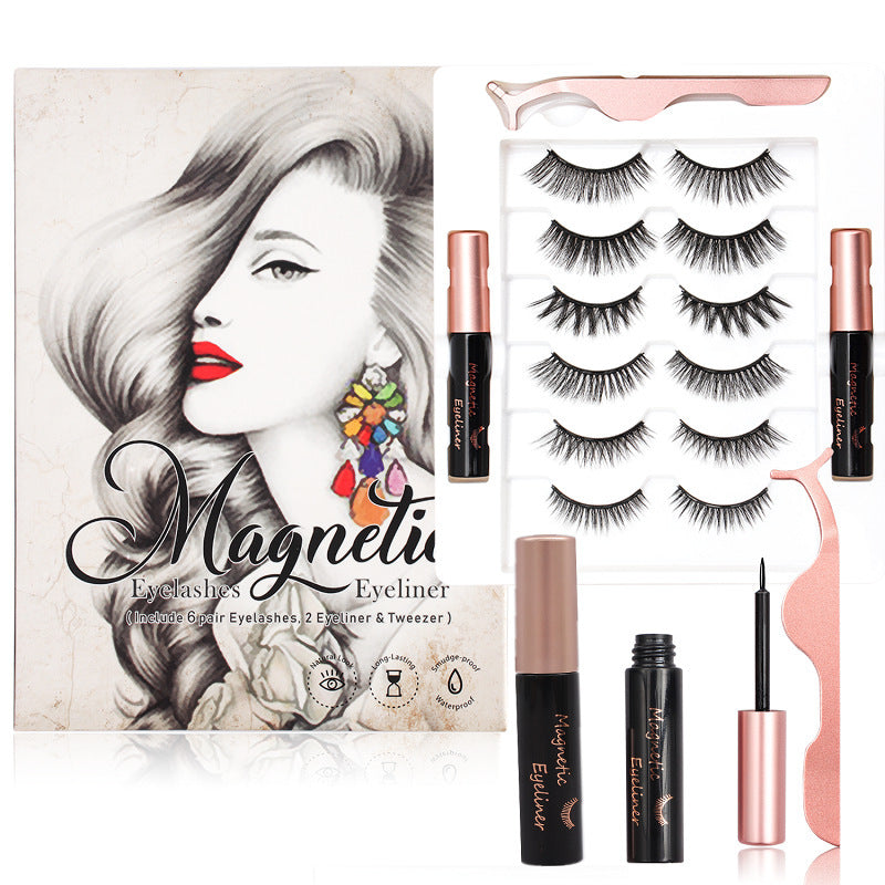 No Glue Waterproof Magnetic Lashes Eyeliner Magnetic Kit No Glue Waterproof Magnetic Lashes Eyeliner Magnetic Kit